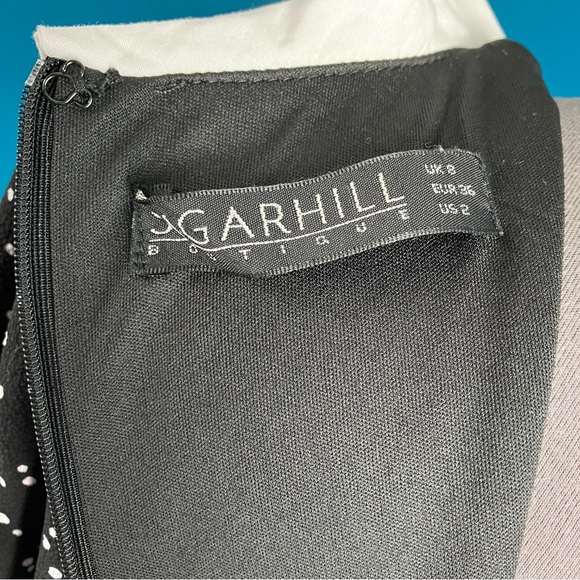 Sugarhill Boutique Make A Wish Mod 60s Tunic Midi Dress w/ Sleeves & Collar UK 8 - Picture 11 of 14